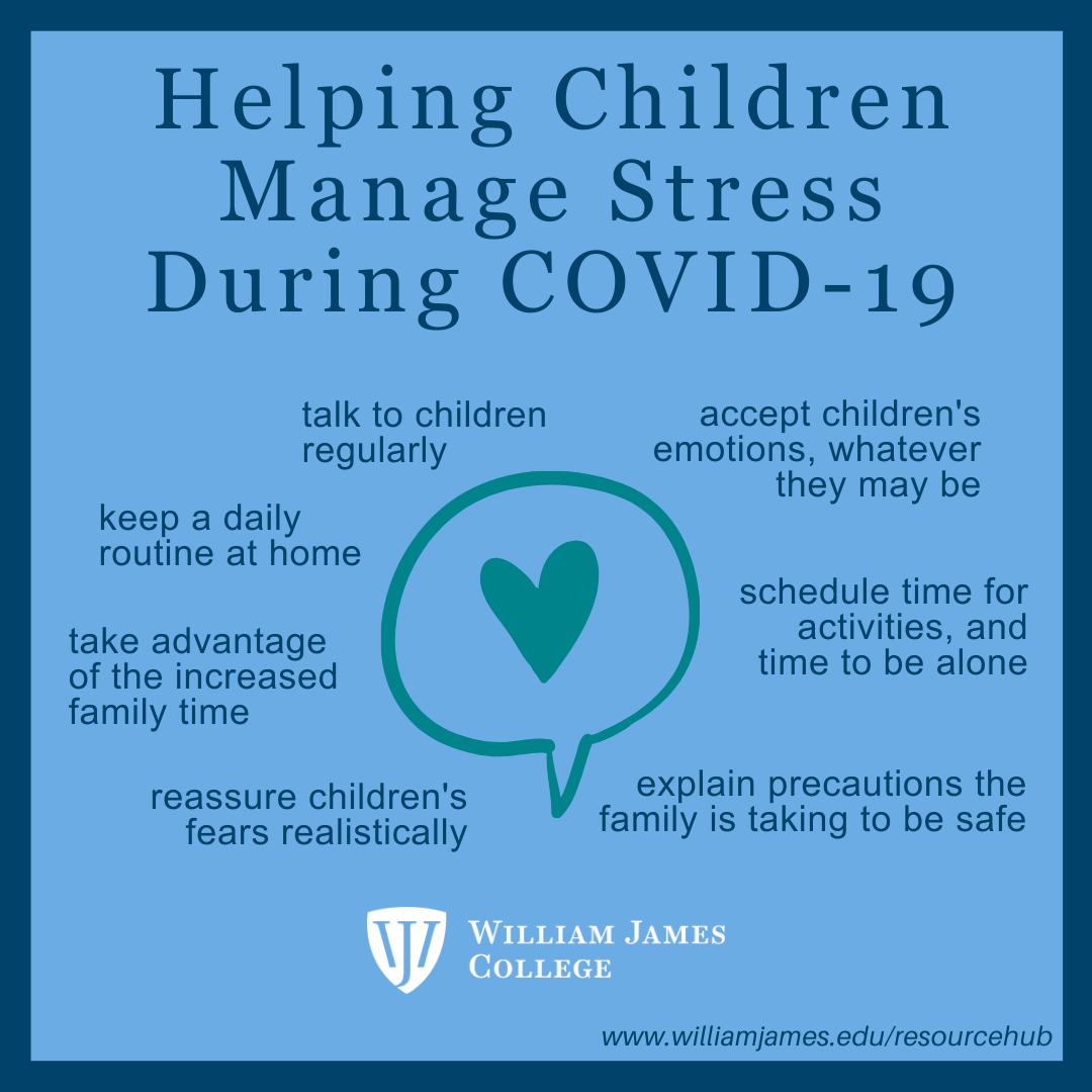 Advice for helping children manage anxiety