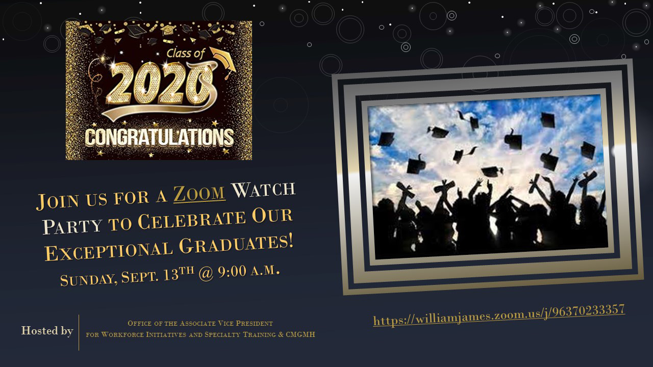 Zoom Watch Party Invitation