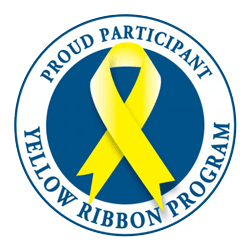 yellow ribbon proud participant