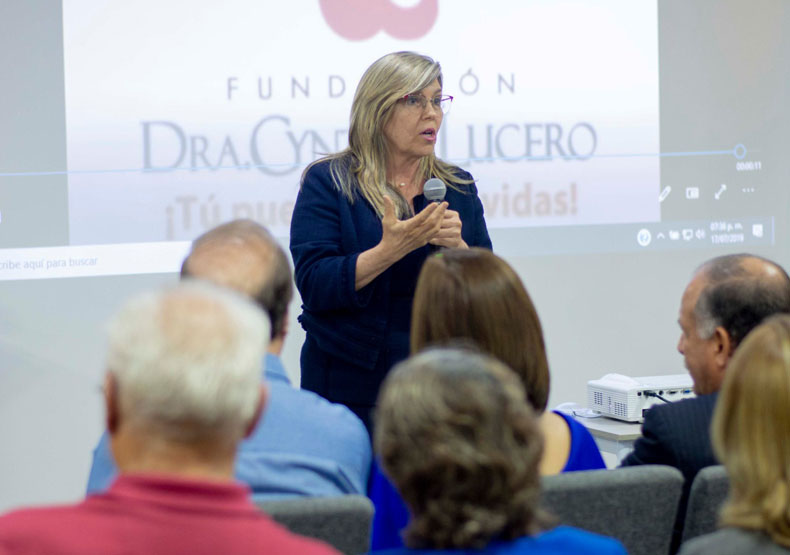 william james faculty speaking in front of audience