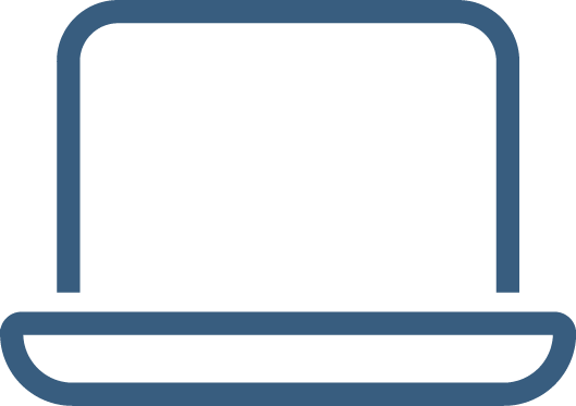 icon of a laptop