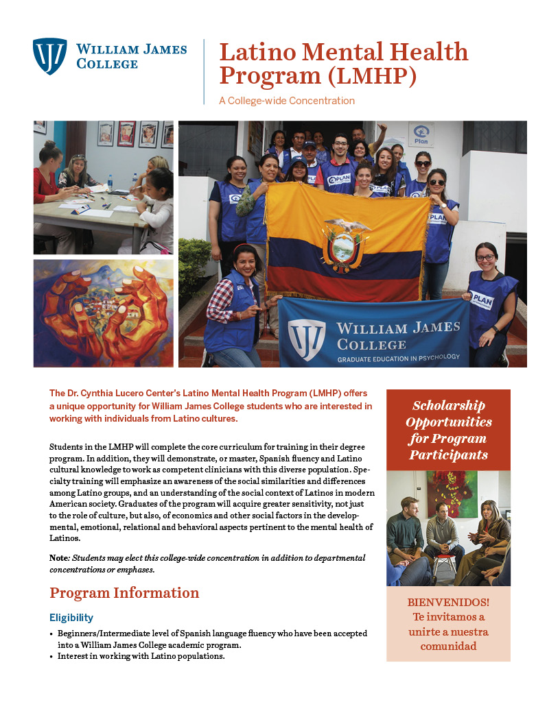 image of latino program flyer