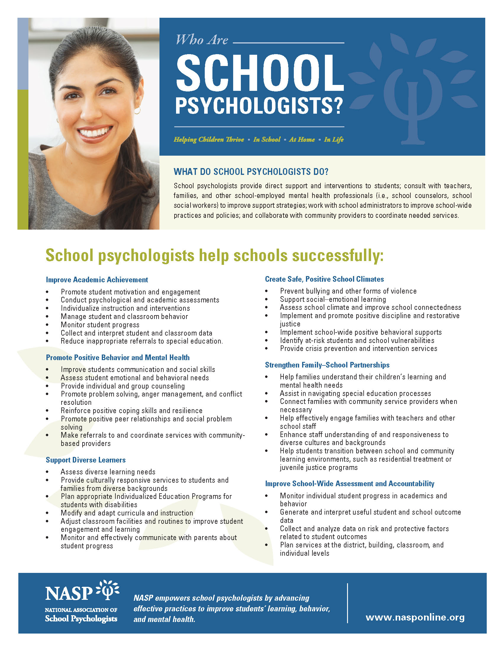 image of nasp flyer