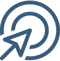 icon of pointer and target