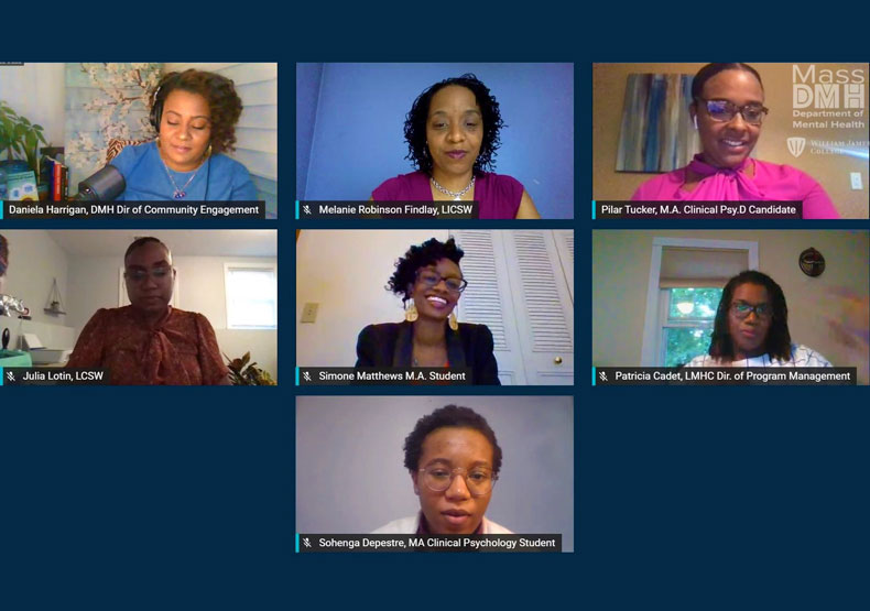 Program Components Group of students on Zoom