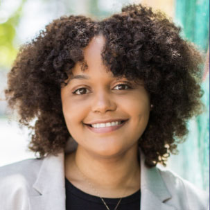 Portrait of smiling woman