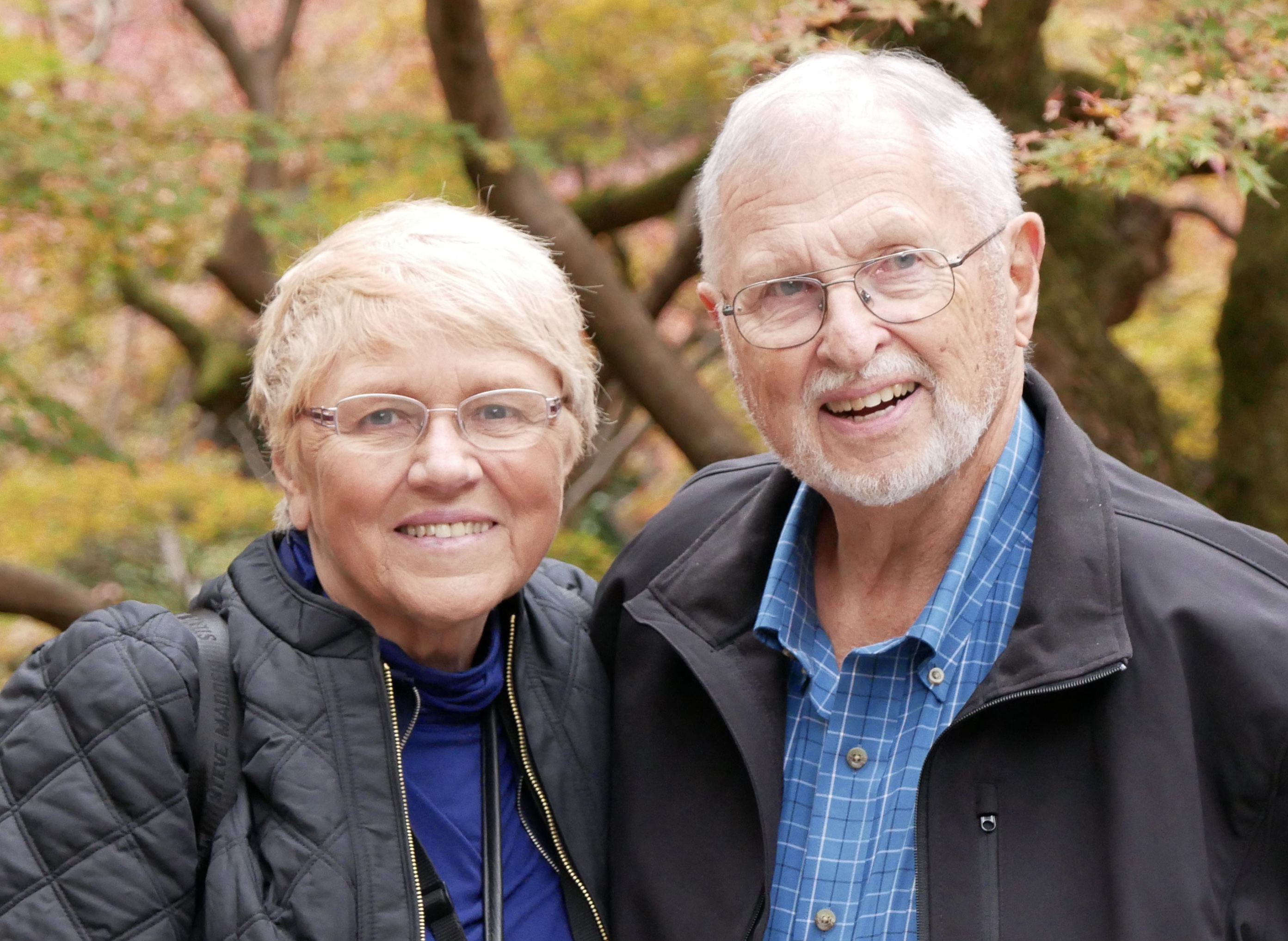 Photo of Gayle and Richard Macklem together