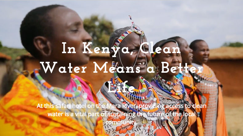 In Kenya, Clean Water Means a Better Life
