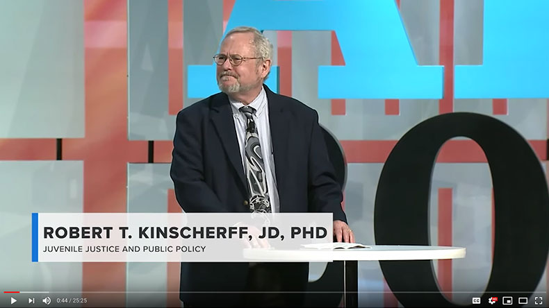 Dr. Robert Kinscherff Addresses Gun Violence at 2019 APA Convention