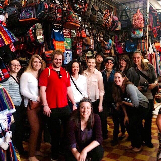 William James College students in Guatemala