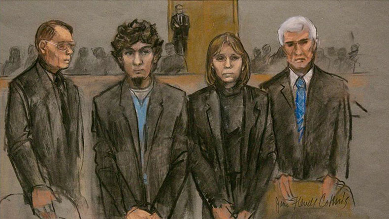 Tsarnaev trial helps heal a violent world by Richard Mollica