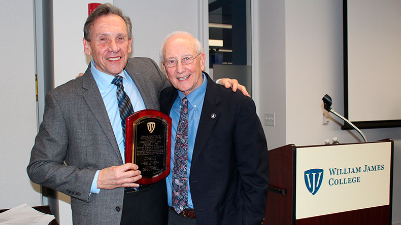 Dr. Robert Brooks Receives William James College Mental Health Humanitarian Award