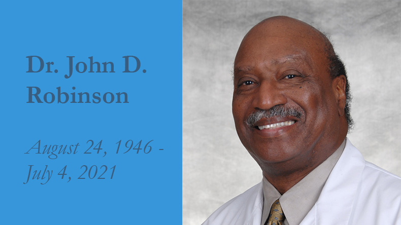 Celebrating the Life of Dr. John D. Robinson 