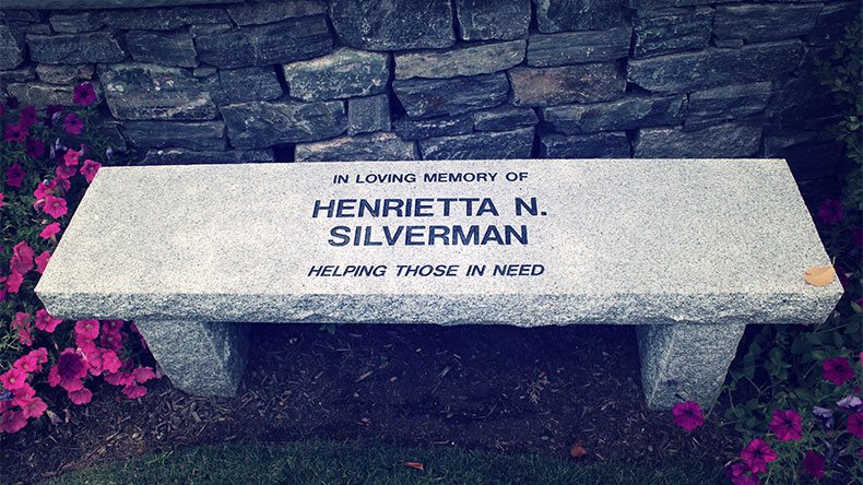 Henrietta Silverman Bench Dedication