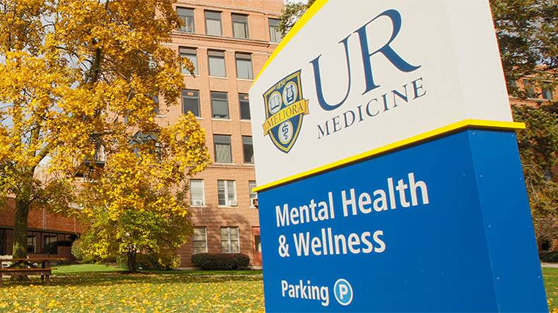 Photo of signage outside University of Rochester